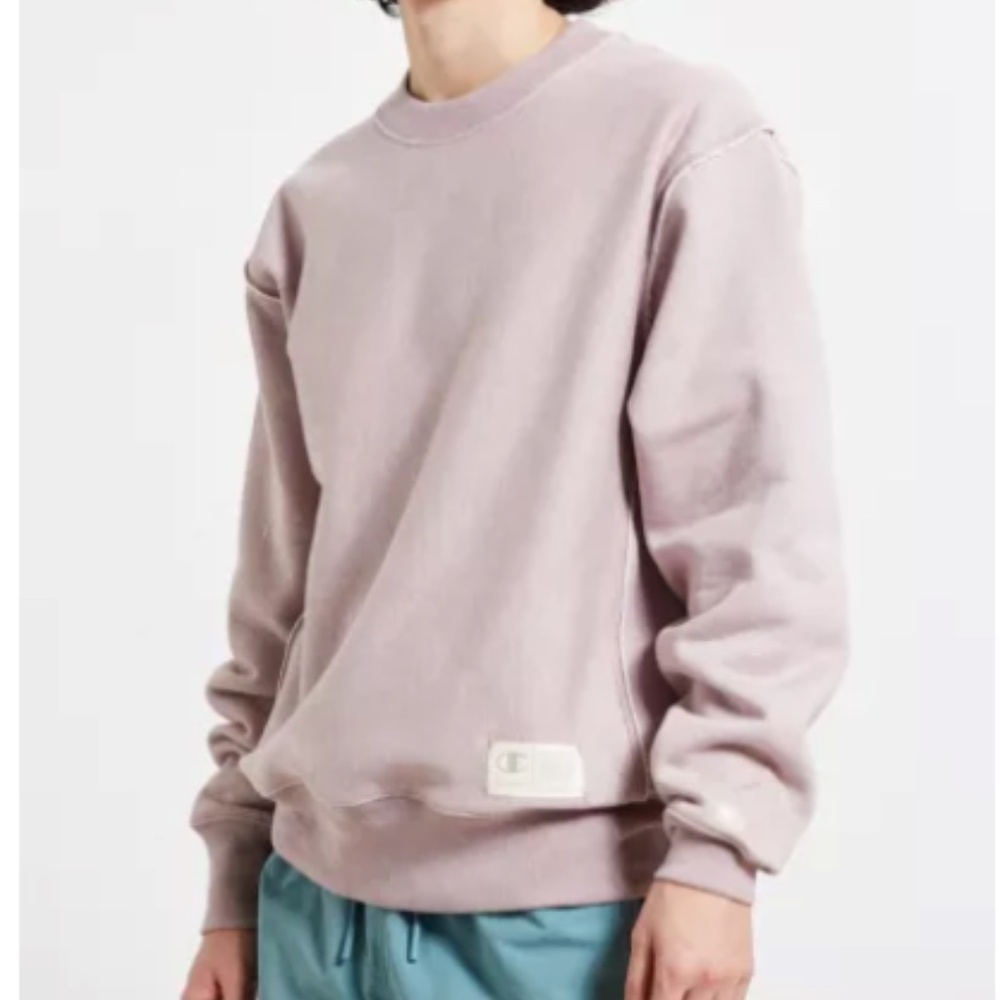 Champion Natural State Crewneck Sweatshirt - Lavender/Purple - Medium
